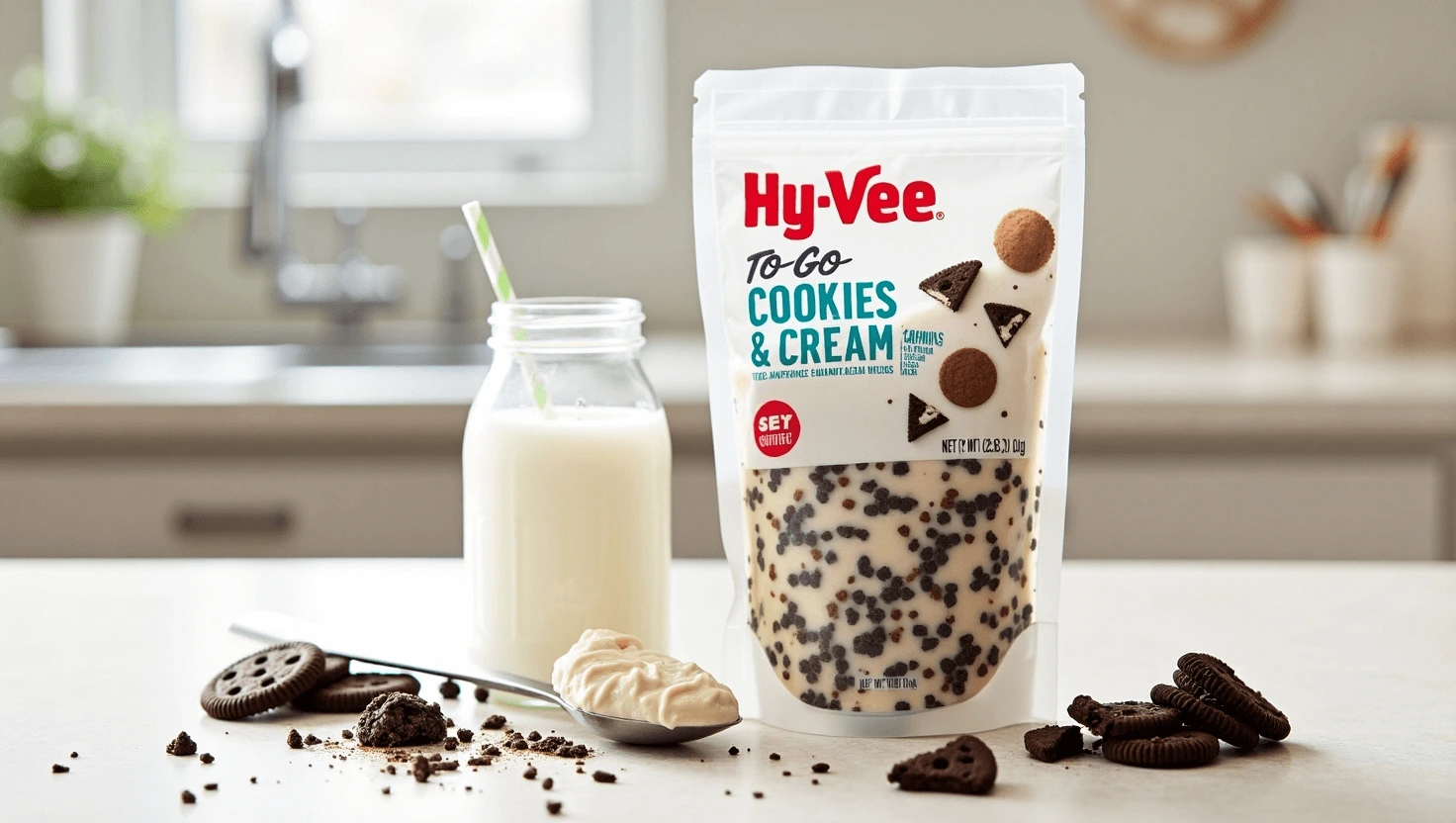 Hy-Vee To-Go Cookies & Cream Mix: Easy Dessert Solution